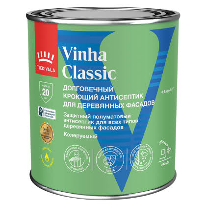 Антисептик кроющий Vinha база C 2,7 л Tikkivala (Tikkurila)