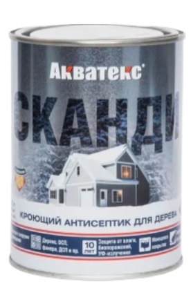Антисептик для дерева АКВАТЕКС СКАНДИ, база С, 0.75 л