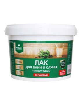 Лак для бани и сауны PROSEPT 2 л