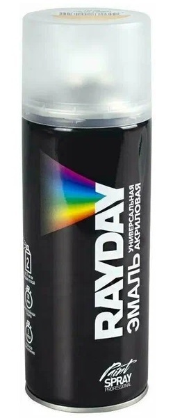 Краска аэрозоль металлик золото 520мл "RAYDAY" RD-016
