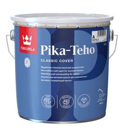 Краска масляная для деревянных фасадов Teho база A 2,7 л Tikkivala (Tikkurila)