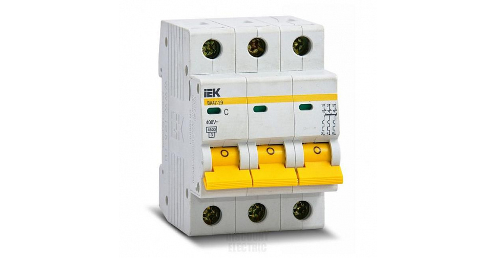 Автоматический выключатель 3P 32A 4,5кА IEK