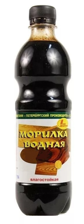 Морилка водная Новбытхим красное дерево 0,5 л