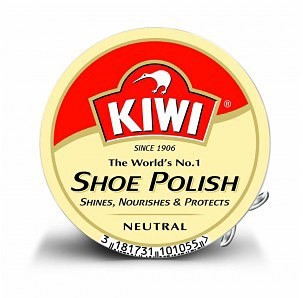 Крем для обуви в банке 50 мл бесцветный KIWI