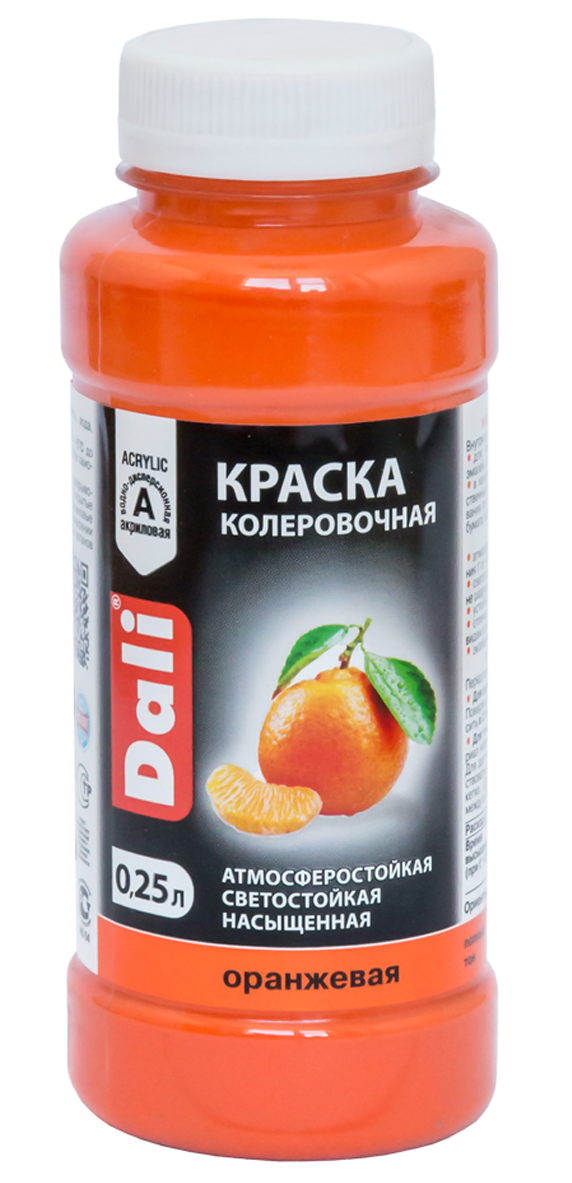 Краска колеровочная Dali персиковый 0,25 л
