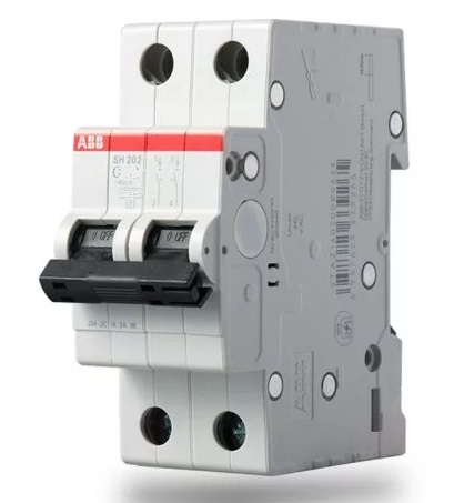 Автоматический выключатель 2P 20A 4,5кА ABB