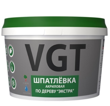 Шпатлевка по дереву махагон 0,3 кг VGT