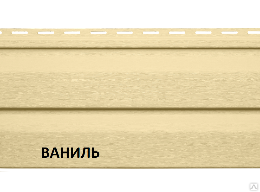 Сайдинг корабельный брус 3 м Ваниль Grand Line