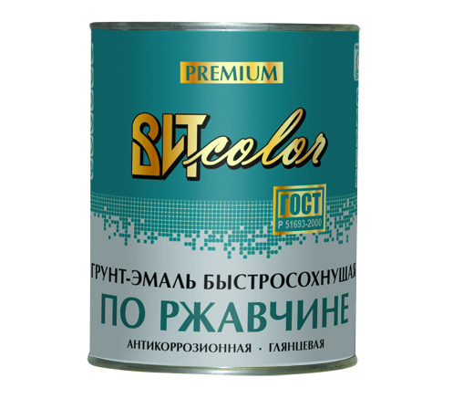 Грунт-эмаль по ржавчине 4в1 шоколад ВИТ Color 0,8 кг