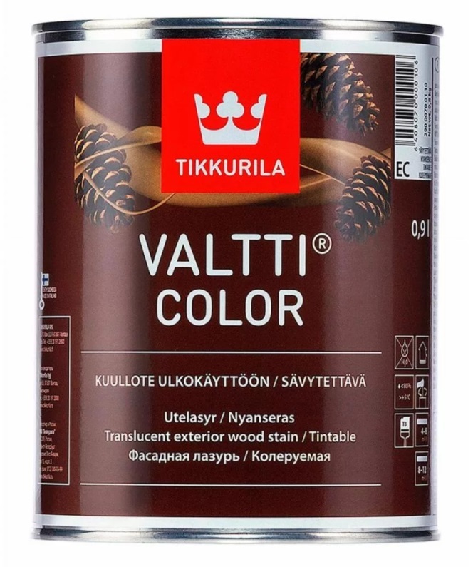 Фасадная лазурь Valtti Color Classic 9 л Tikkivala (Tikkurila)