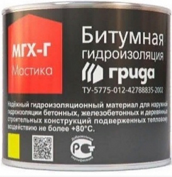 Мастика битумная Грида, 2 кг  