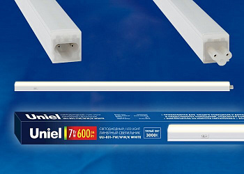 Светильник LED линейный 10W  4000K  с выкл  UNIEL