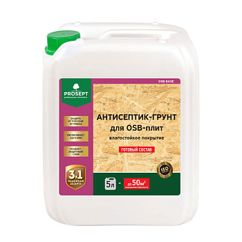Антисептик-грунт для OSB-плит PROSEPT 5 л