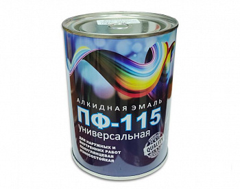 Эмаль ПФ-115 шоколадная HELLES HAUS 1,8 кг