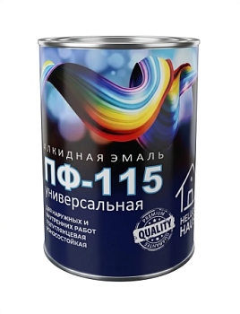 Эмаль ПФ-115 зеленая HELLES HAUS 0,8 кг