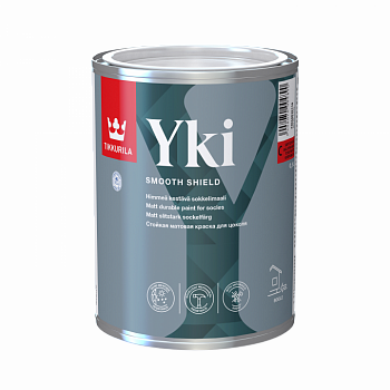 Краска фасадная для цоколя Yki Socle база C 0,9 л Tikkivala (Tikkurila)