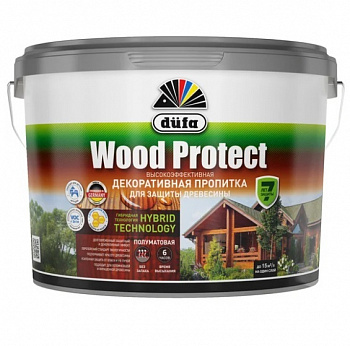 Антисептик Dufa Wood Protect сосна 9 л