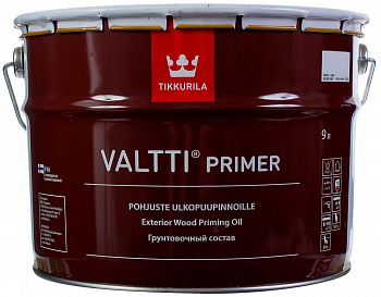 Грунтовка по дереву Valtti Primer 9 л Tikkivala (Tikkurila)