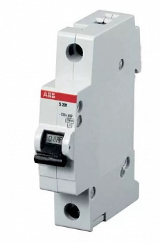 Автоматический выключатель 1P 6A 4,5кА ABB