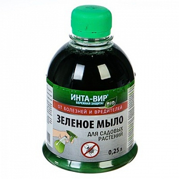 ИНТА-ВИР зеленое мыло д/садовых растений 250 мл