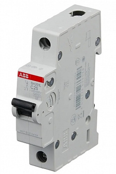Автоматический выключатель 1P 25A 4,5кА ABB