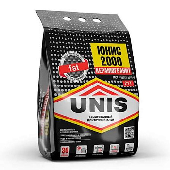 Клей для плитки Unis 2000 5 кг