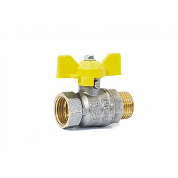 Кран Шаровой LD ВР-ВР 1/2" (бабочка) 
