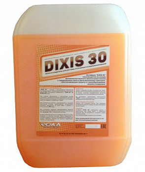 Теплоноситель "DIXIS 30" 20 кг на основе этиленгликоля.