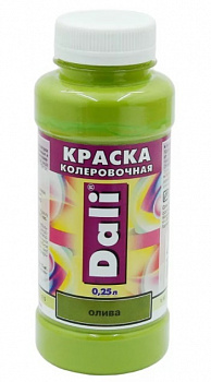 Краска колеровочная Dali олива 0,25 л