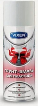 Грунт-эмаль для пластика арт.VX-50103 белая, Vixen, 520мл