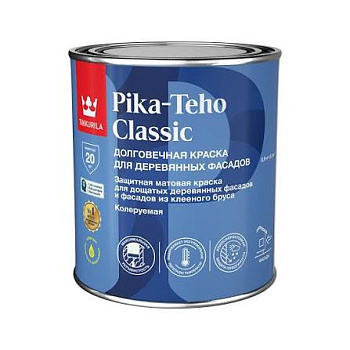 Краска фасадная Pika-Teho Classic база A 0,9 л Tikkivala (Tikkurila)