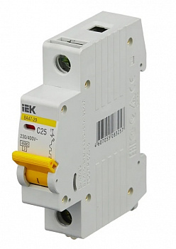 Автоматический выключатель 1P 25A 4,5кА IEK