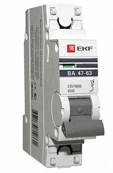 Автоматический выключатель 1P 40A 4,5кА EKF