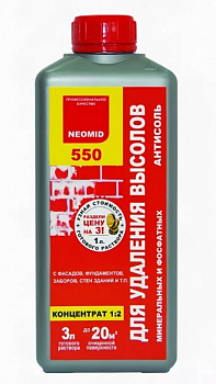 Антисоль для удаления высолов 550 NEOMID 1 кг