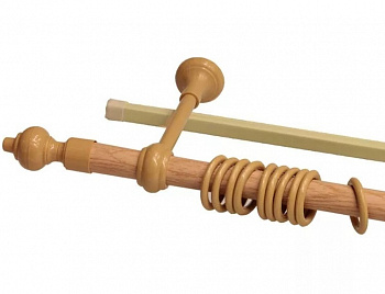 Карниз КАНТРИ + У шина 1,8  м ОРЕХ