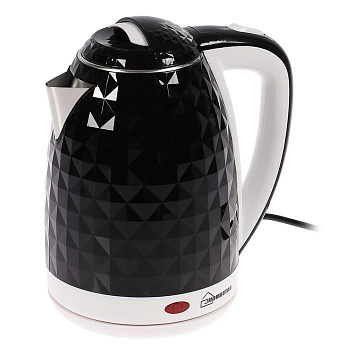 Чайник электр HOMESTAR HS1015  1,8 л черно-белый