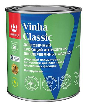 Антисептик кроющий Vinha база A 0,9 л Tikkivala (Tikkurila)