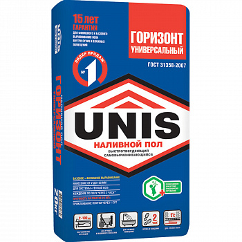 Наливной пол Unis Горизонт 20 кг