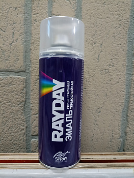 Эмаль аэрозольная хаки RAL6014 520 мл RAYDAY