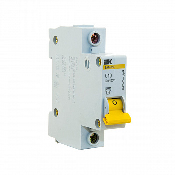Автоматический выключатель 1P 10A 4,5кА IEK 